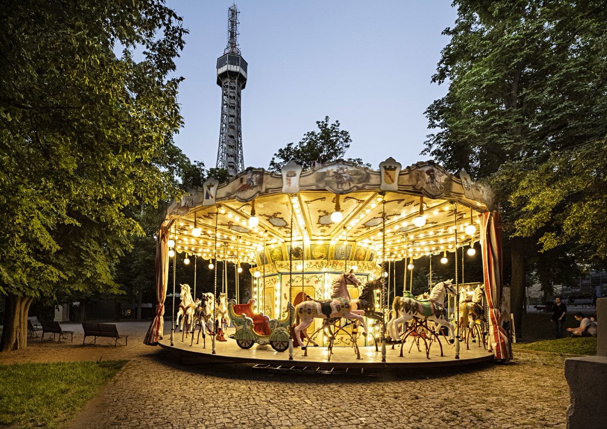Petrin Historic Carousel