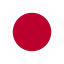 Flag Of Japan Flat Round 64x64 1