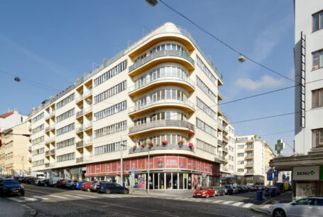 Apartment Building Functionalist Architecture