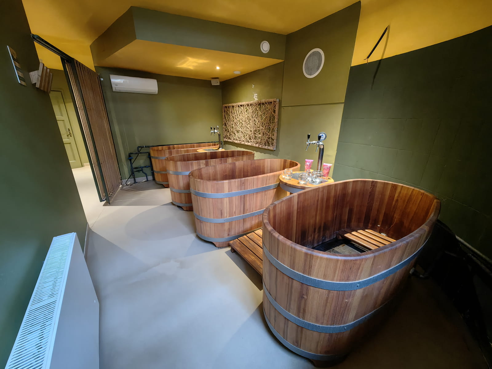 Beer Bath Wooden Tubs
