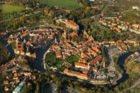 Cesky Krumlov Aerial