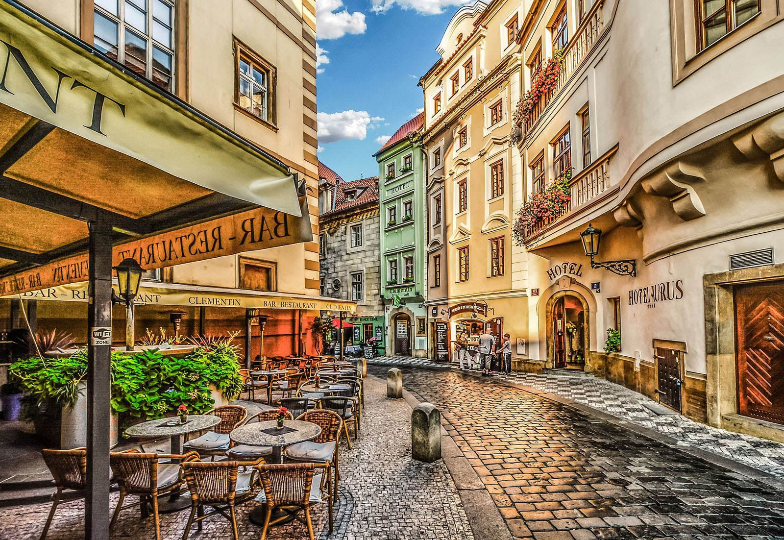 Charming Old Town Street