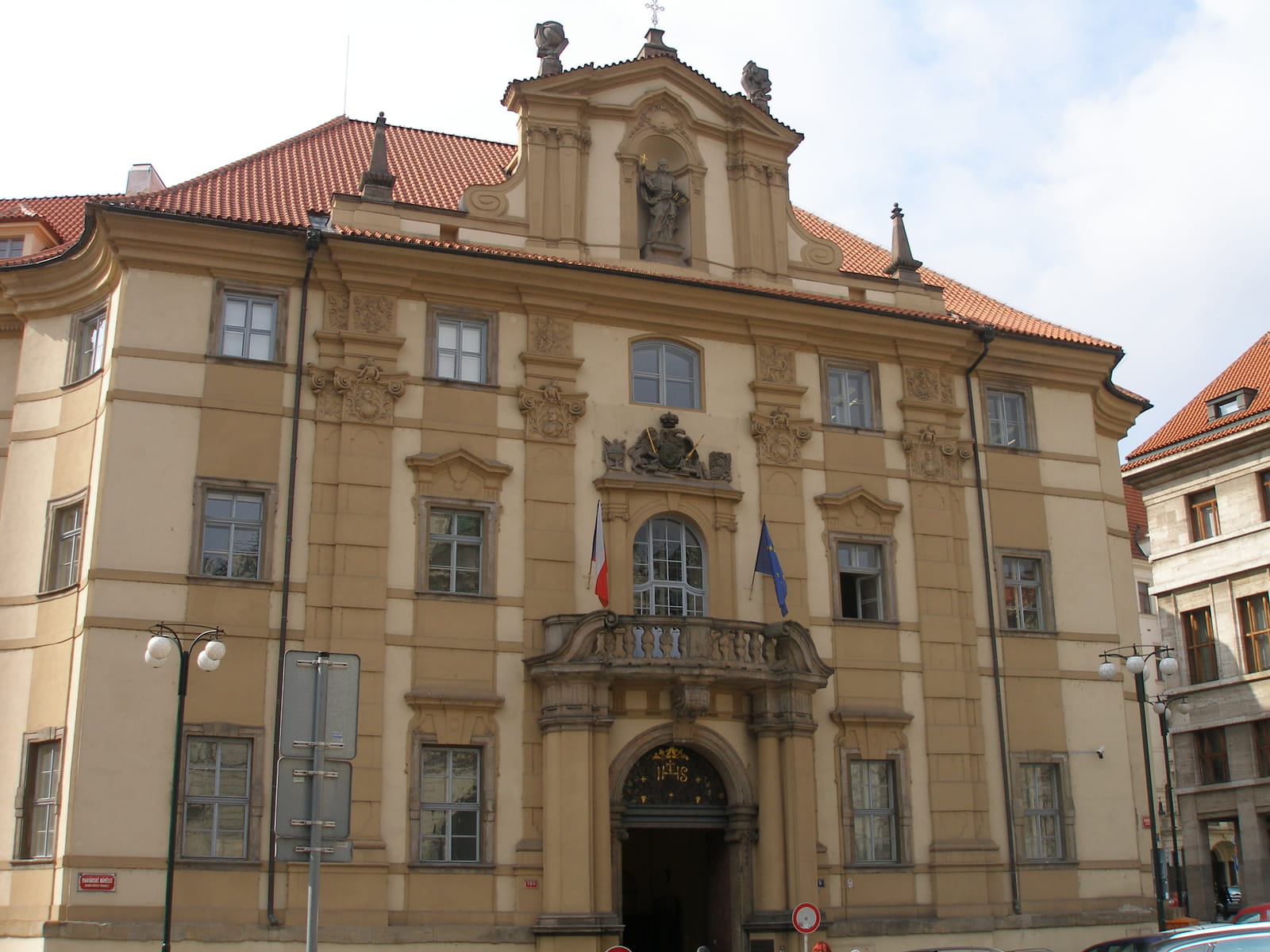Clementinum Main Entrance