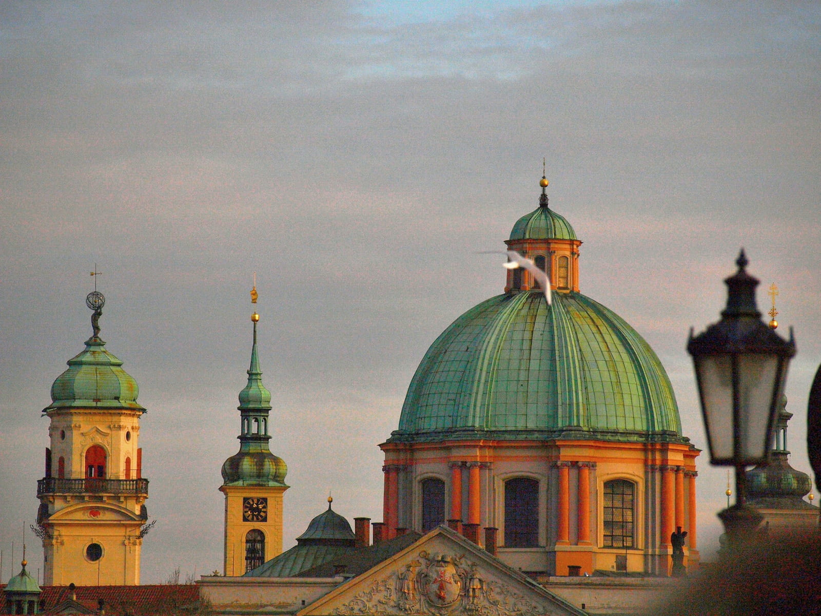 Clementinum Panoramic View Spires
