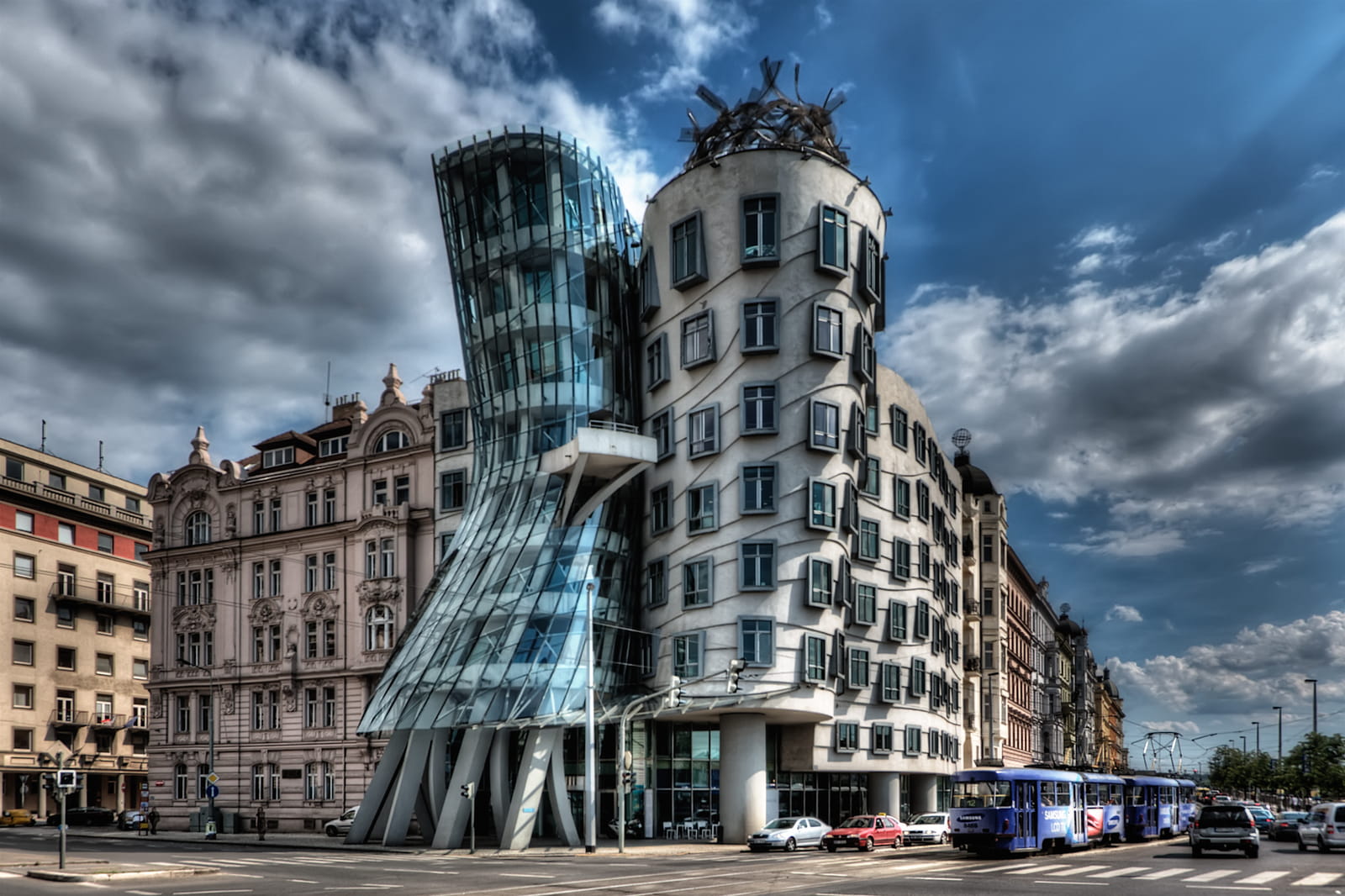 Dancing House Clouds