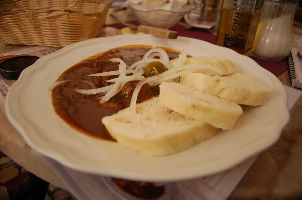 Goulash Bread Dumplings