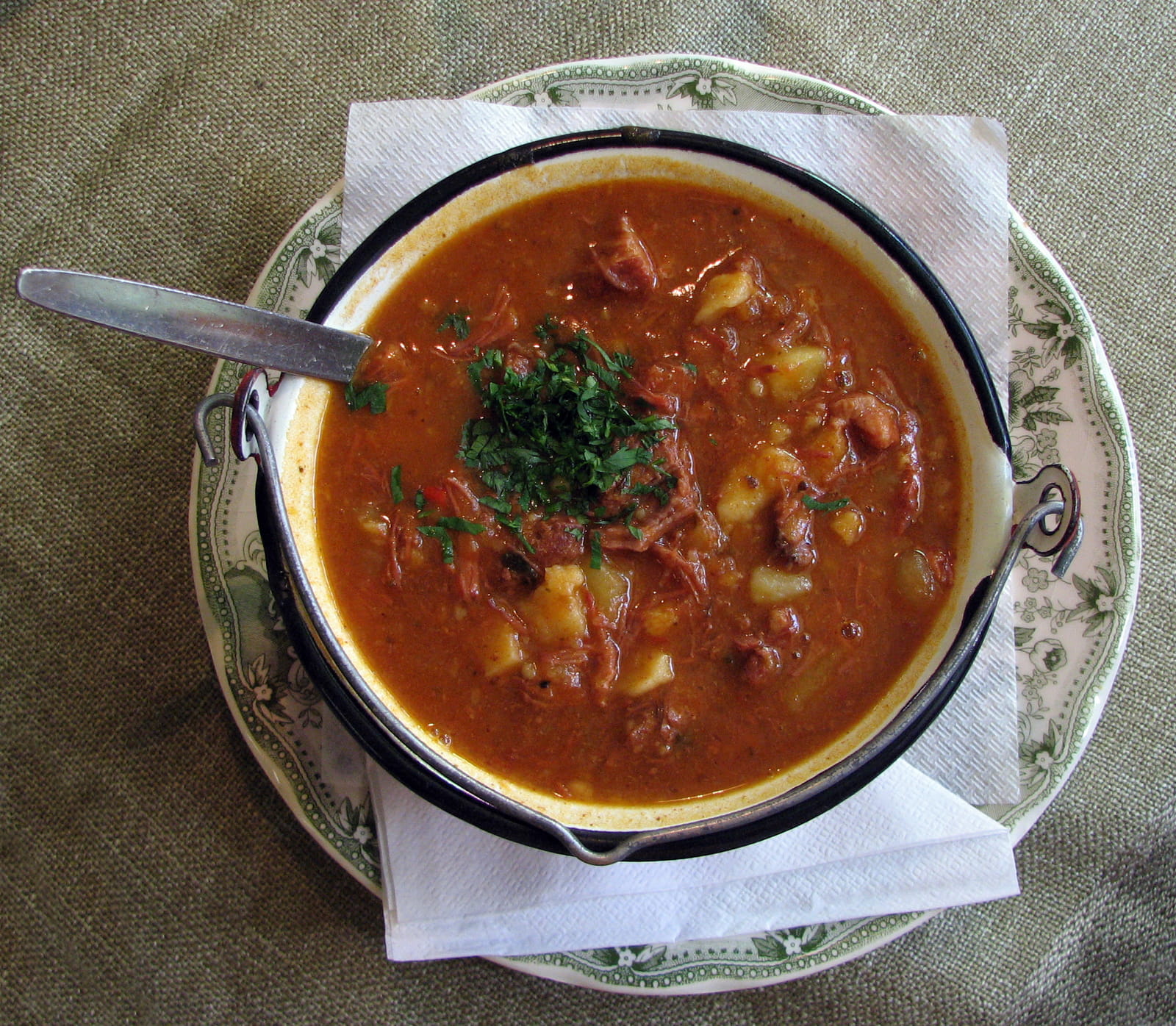 Goulash Pork Potatoes Paprika