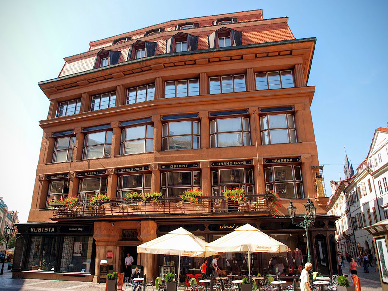 The House of the Black Madonna, designed by architect Josef Gočár and built between 1911–1912, is a masterpiece of Czech Cubist architecture.
