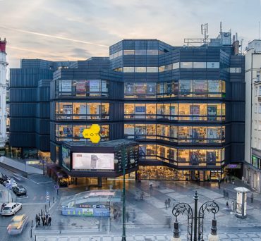 Kotva Department Store Evening