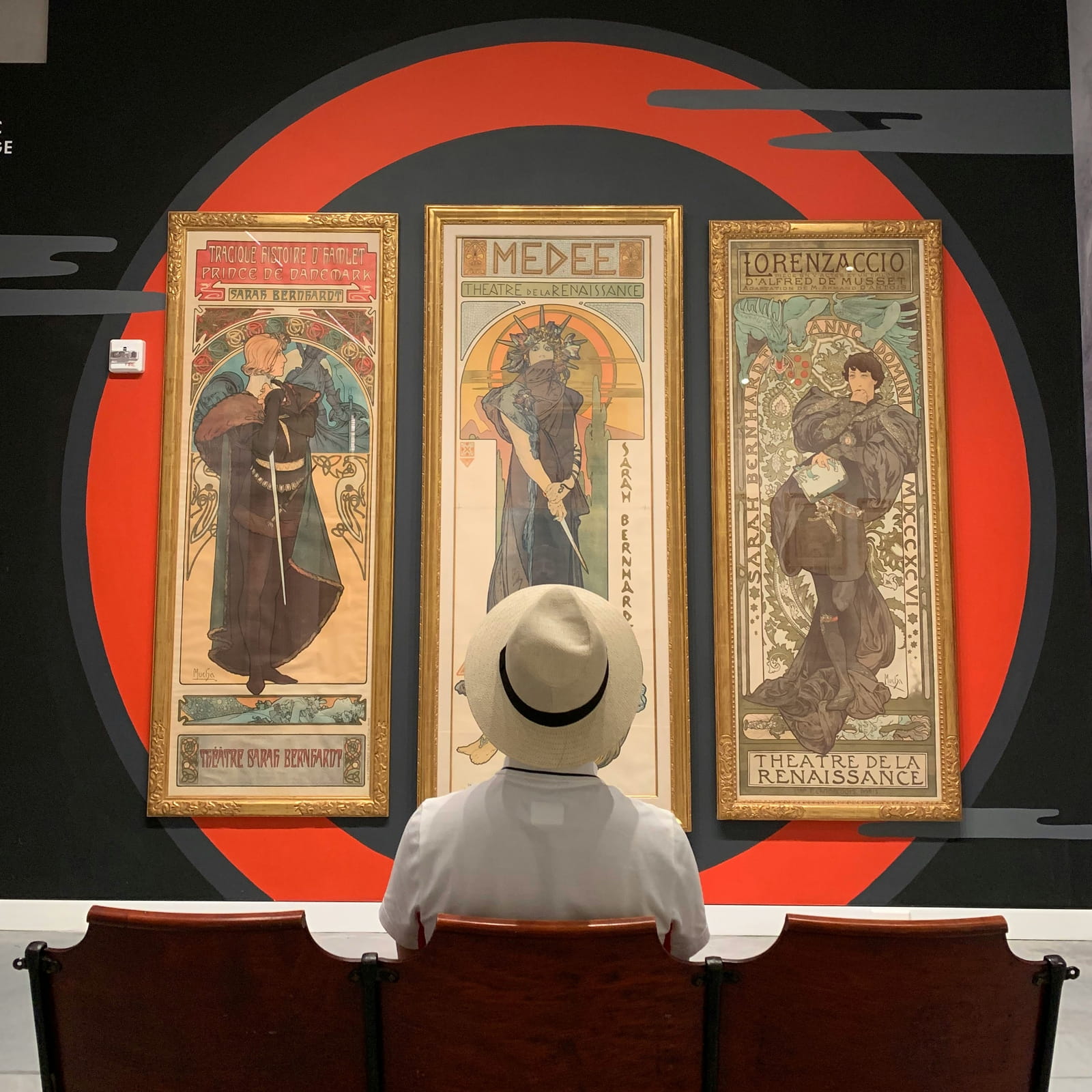 Mucha Museum Posters Visitor