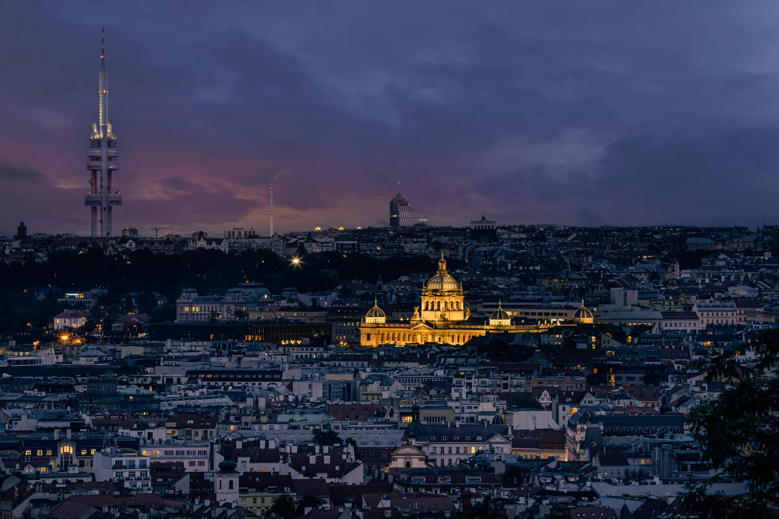 National Museum Night Panorama