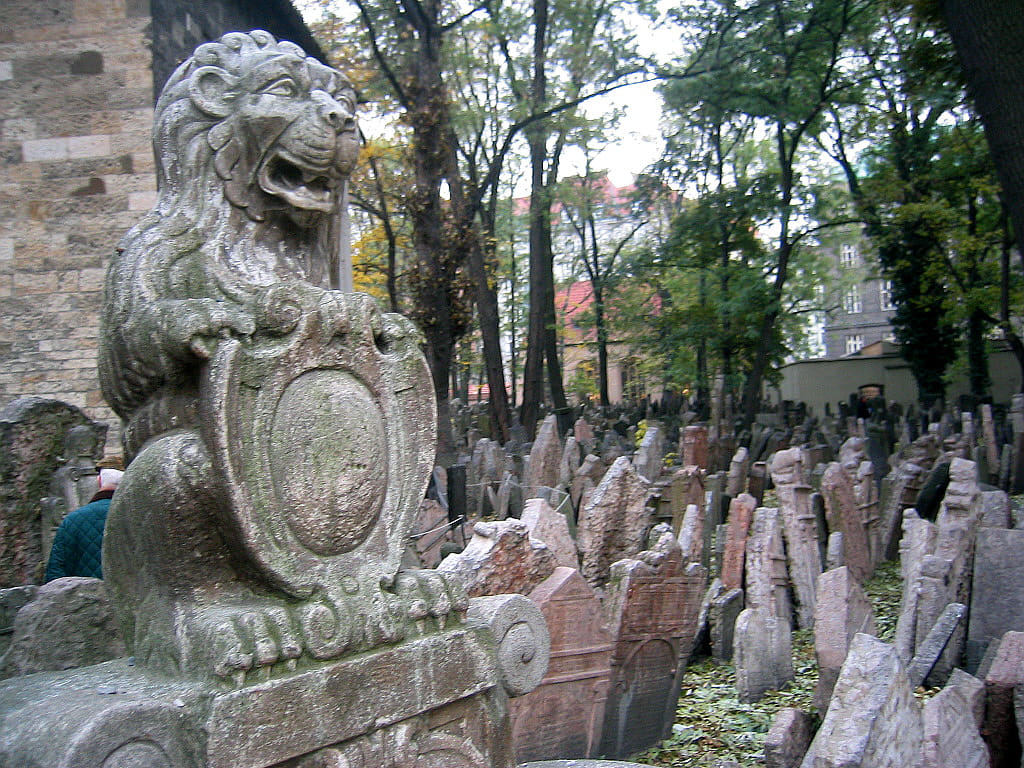 Old Jewish Cemetery Tombstone Sculpture