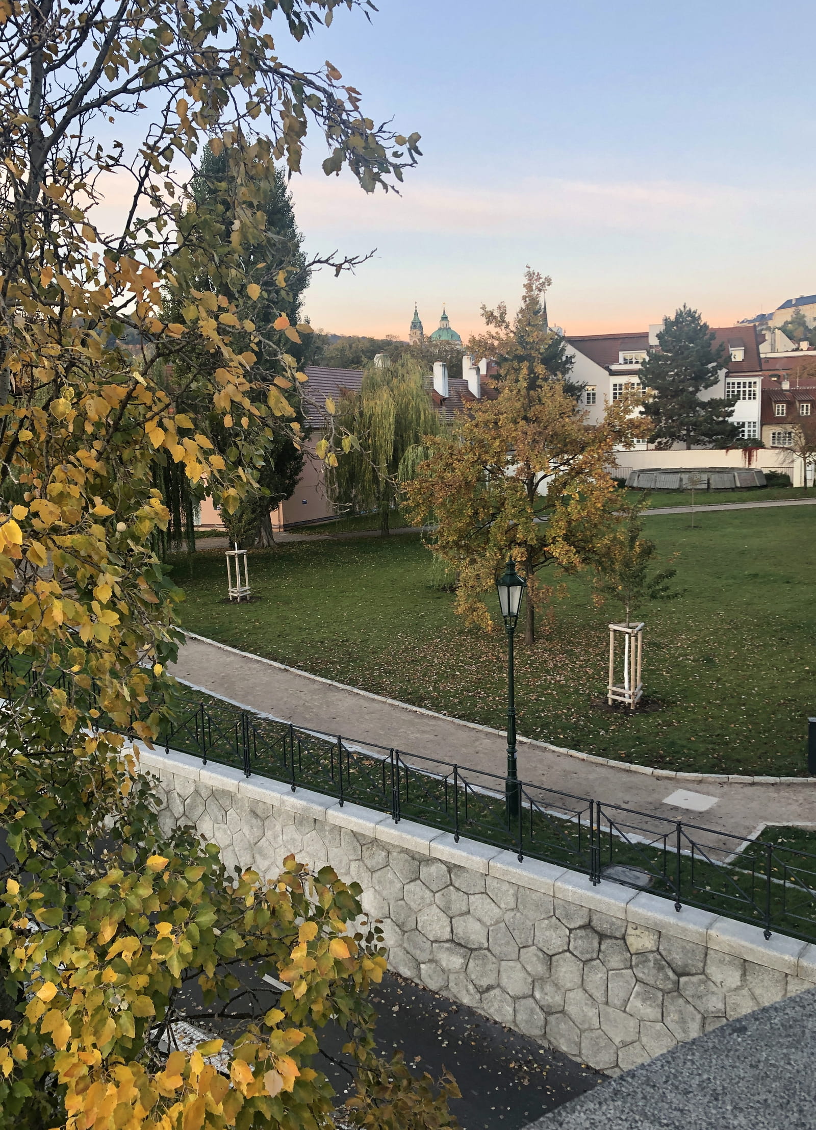 Park Cihelna Fall