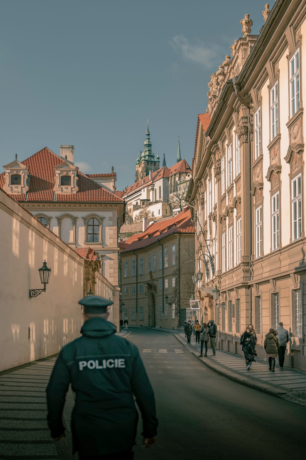 Policeman Valdstejnska Street