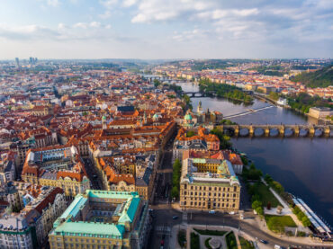 Prague Aerial Panorama