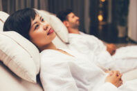 Spa Relaxing Couple