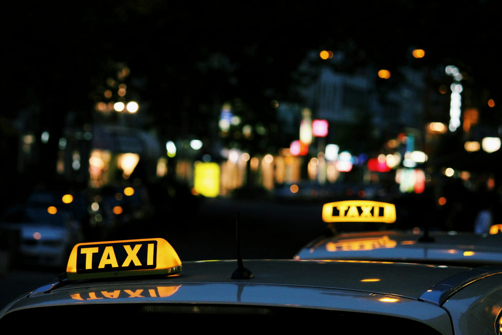 Taxi Yellow Signs