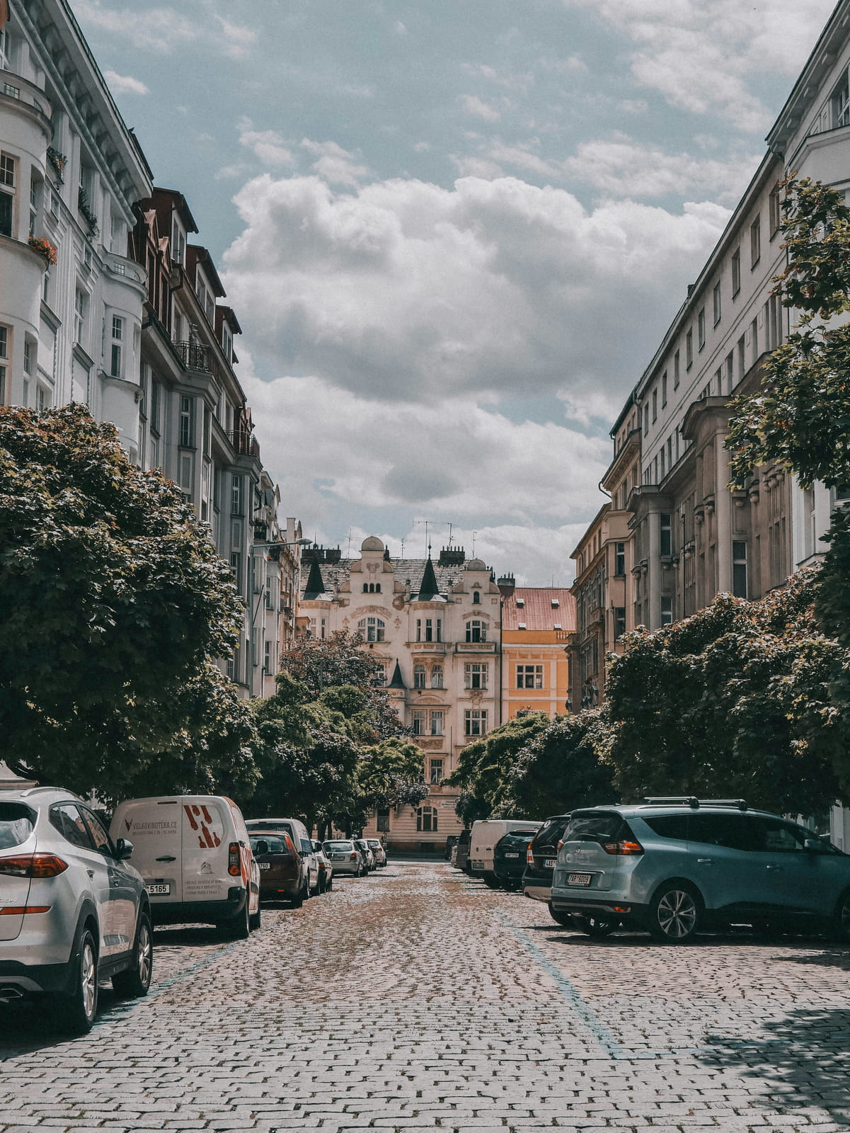 Vinohrady Residential Street