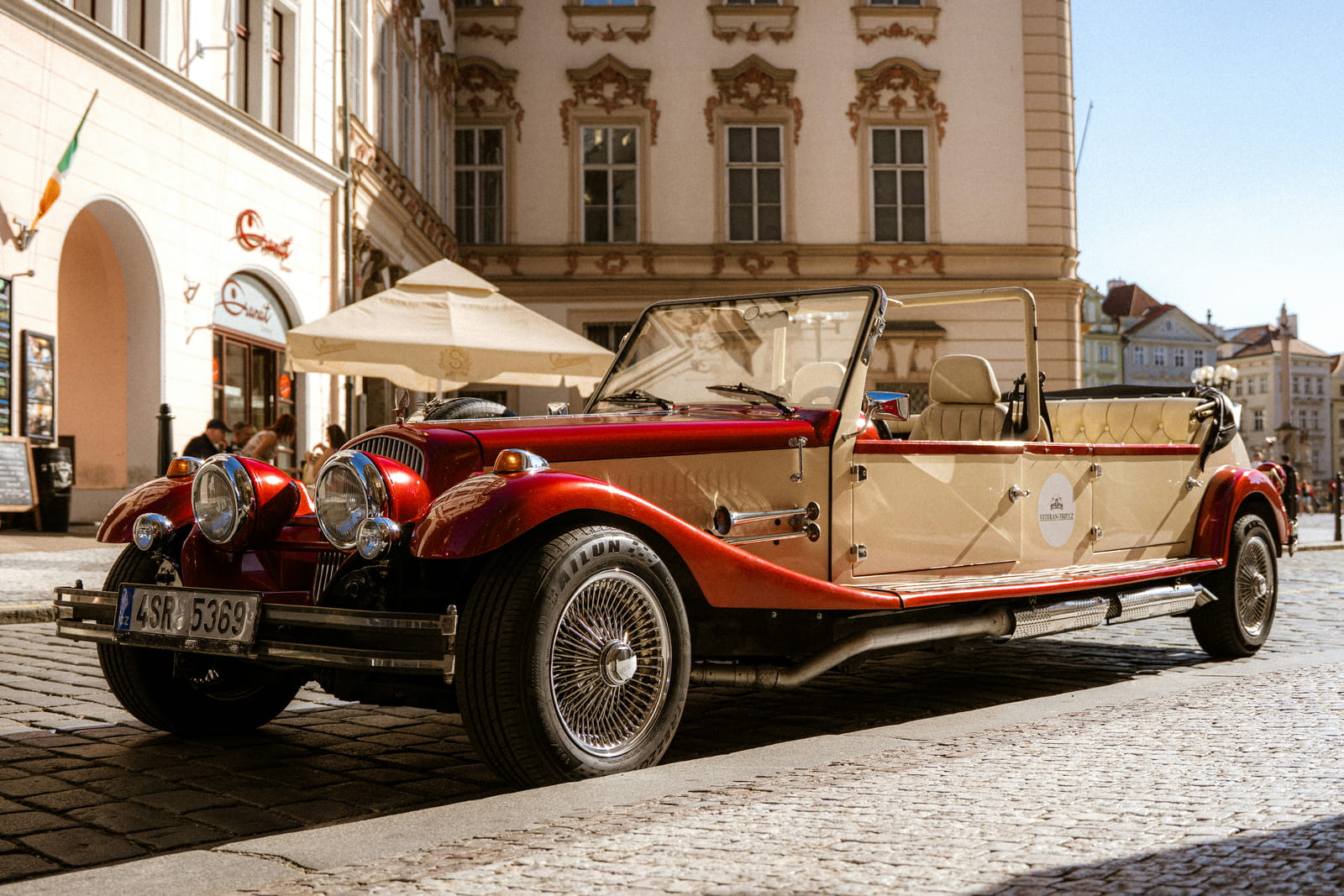 Vintage Car Old Town Square